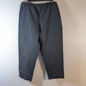 Eileen Fisher Charcoal Gray Wide Leg Pants